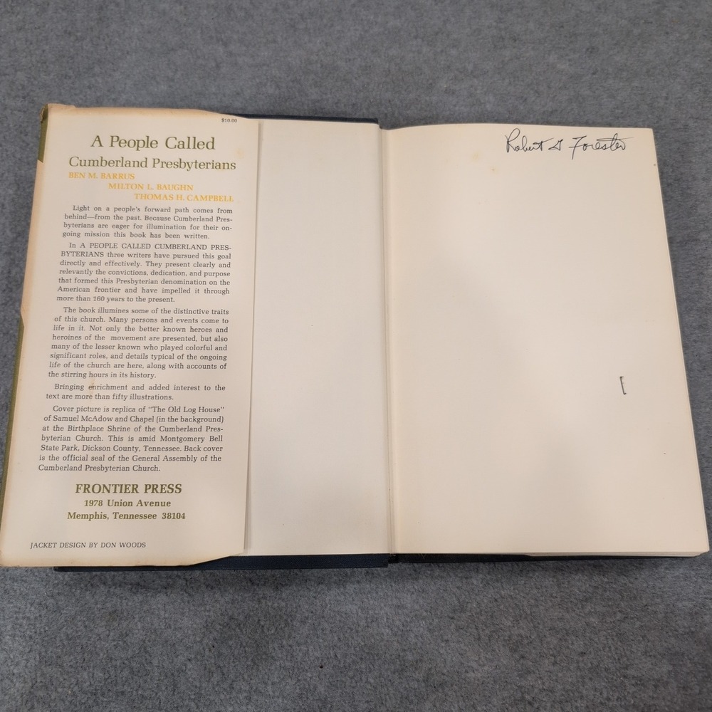 A People Called Cumberland Presbyterians History Book First Edition 1972 - Picture 4 of 8